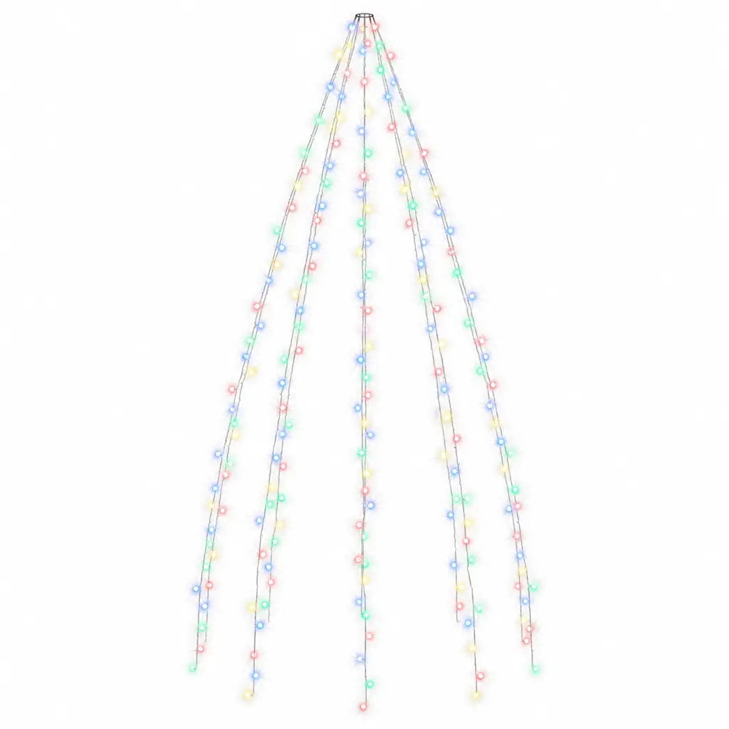Rete di Luce per Albero di Natale 400 LED Multicolori 400 cm 328894