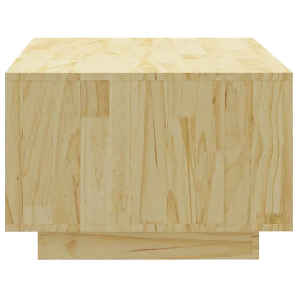 Tavolino da Salotto-Tavolino da soggiorno-Tavolo 110x50x33,5 cm in Legno Massello di Pino 560759