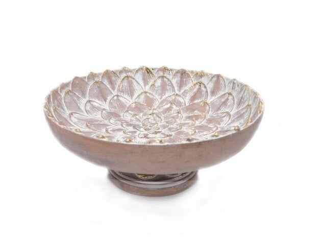 Centrotavola Decorativo Piatto PinoNoce in Resina 29,5 x 10 cm