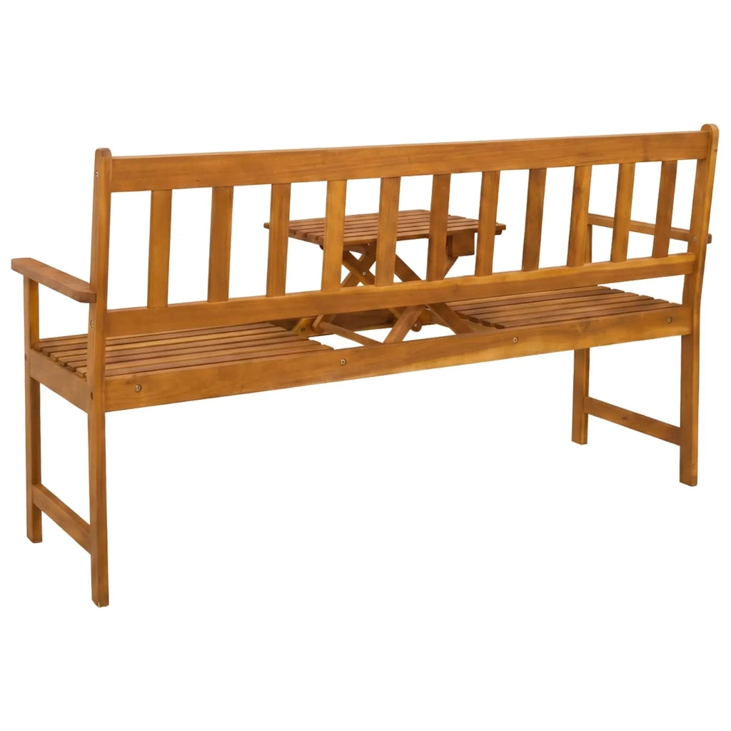 panca da giardino 158 x 55 x 89 cm Legno di Acacia Massello 42034671