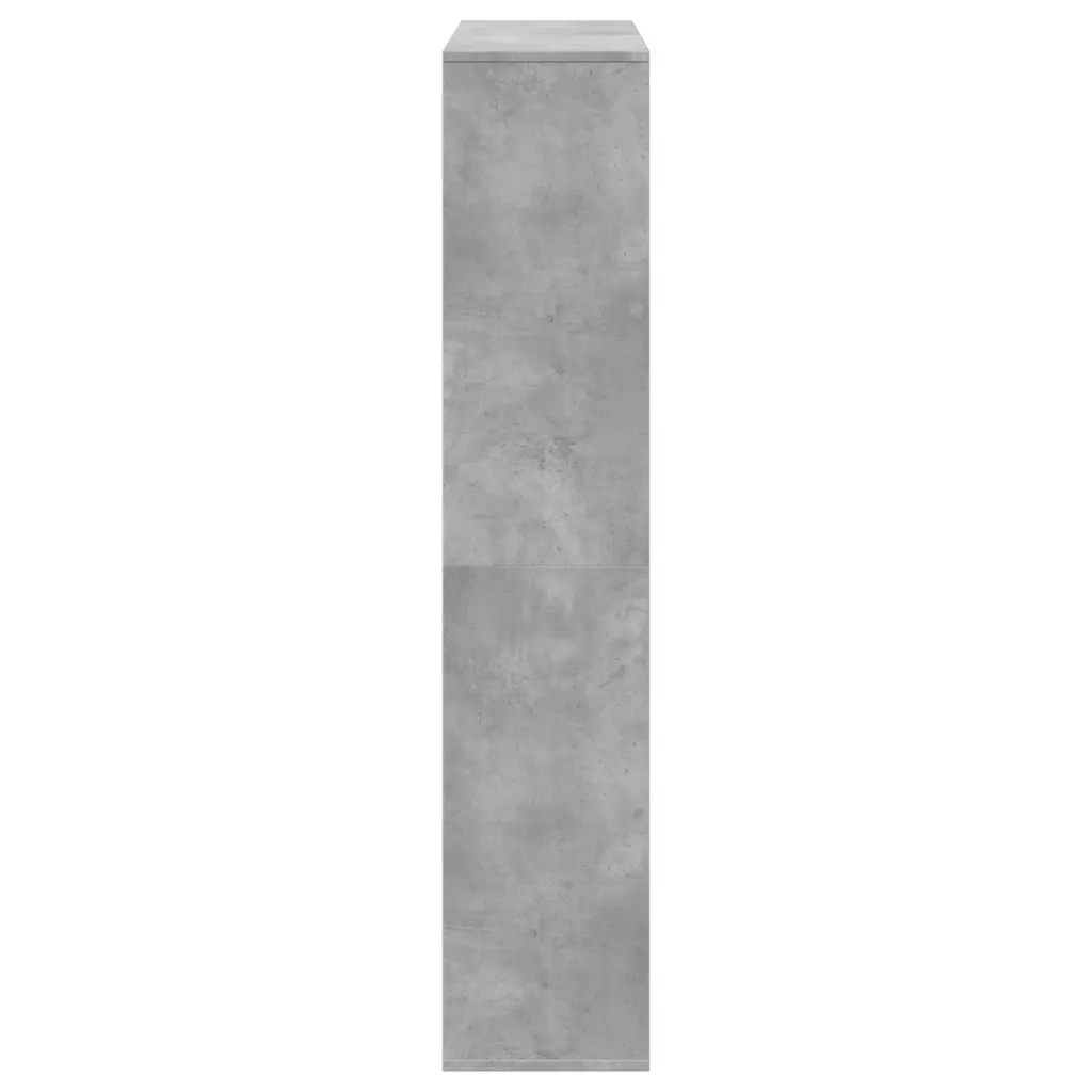 Libreria Grigio Cemento 102x29x143 cm in Legno Multistrato 3310301