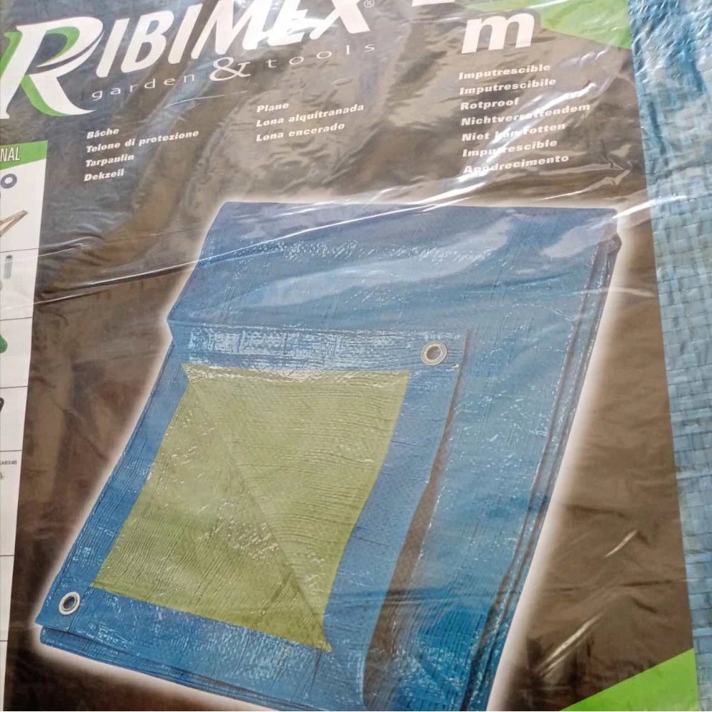 Ribimex telone protettivo occhiellato - 4x5mt