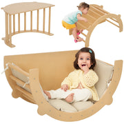 Arco Montessoriano 3 in 1 ¨C zephmum ¨C Legno Naturale