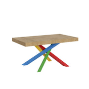 Tavolo Allungabile 160-420x90x77 cm Volantis Quercia Naturale