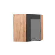 Vicco Mobile angolare da cucina Antracite lucido 57 cm