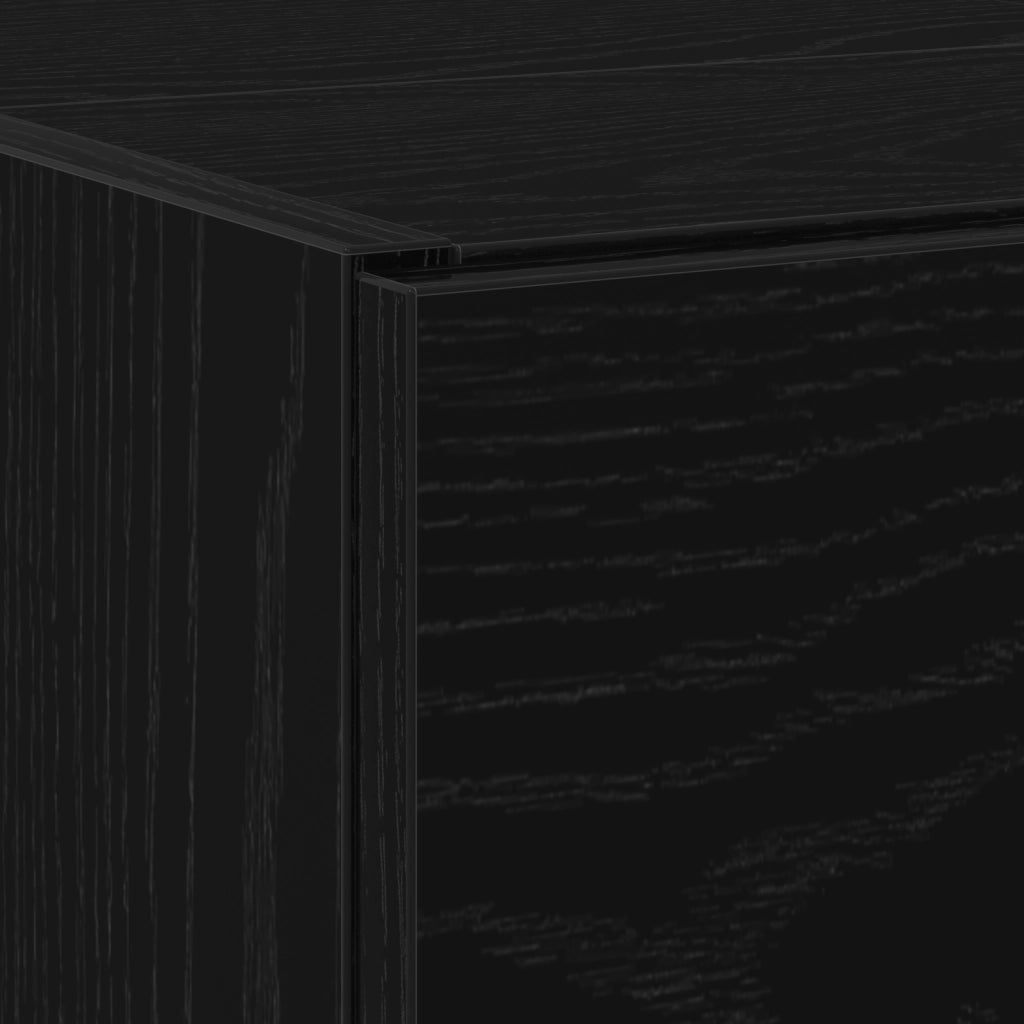 Mobile per Lavabo Quercia Nera 59x37x59 cm Legno Ingegnerizzato