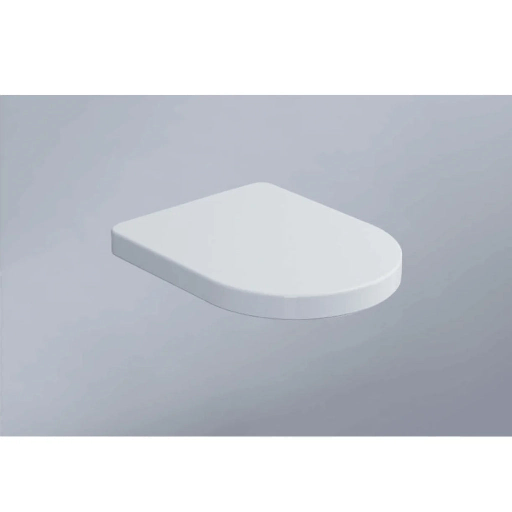 Copriwater Avvolgente Ceramica Cielo "Smile 53" Bianco Lucido