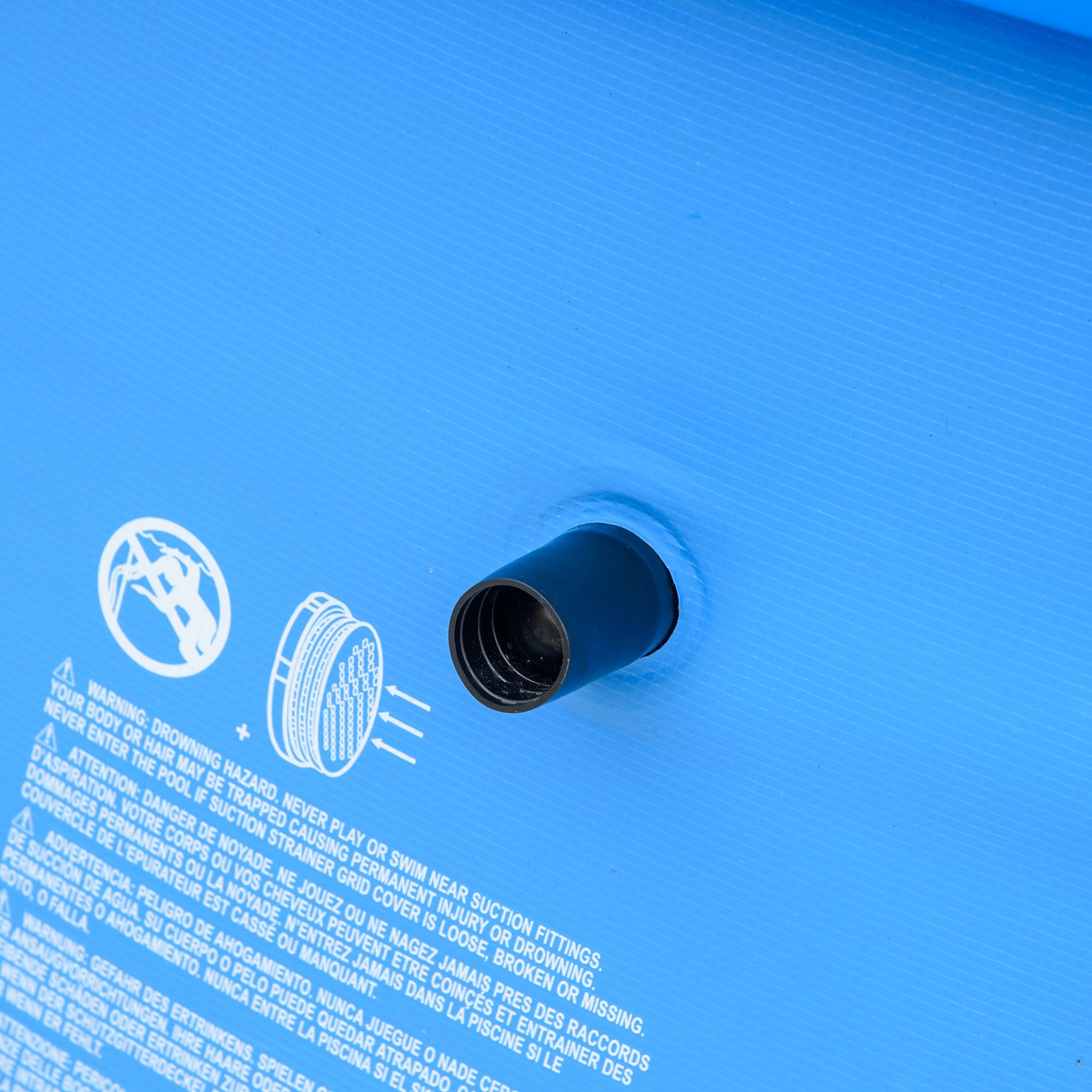 Piscina Gonfiabile Autoportante Ø274x76 cm in PVC Blu