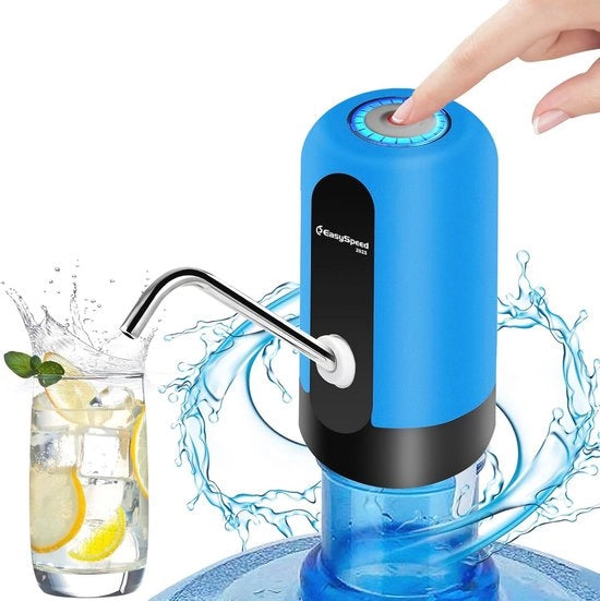 Dispensatore di acqua fredda con illuminazione e pompa di dosaggio automatica per bidoni e bottiglie da 5 a 20 litri