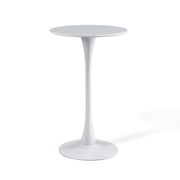 LÚZETE - TAVOLO ALTO SAN ANTONI Ø60 CM BIANCO