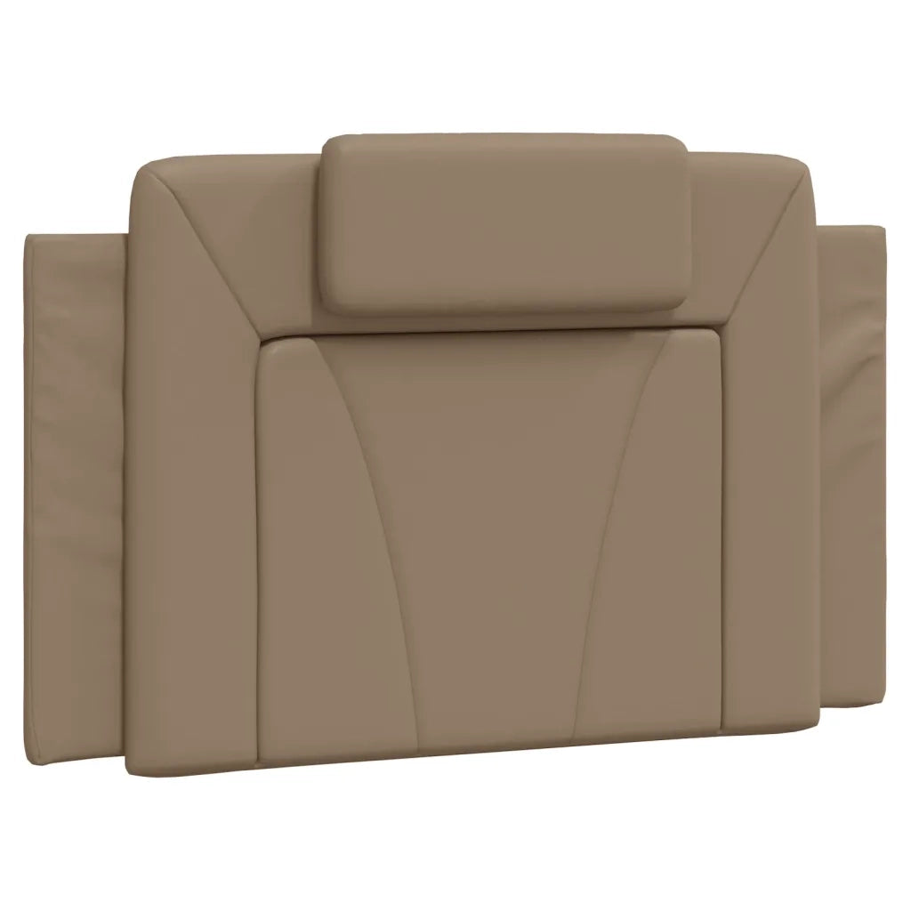 Cuscino Testiera Viana Cappuccino 80 cm in Similpelle 374764