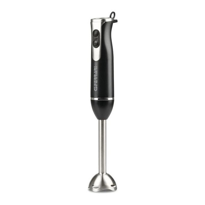 G3 Ferrari G20083 Mulinello Mixer ad Immersione 400 W 2 Velocita' 4 Lame Fusto Inox Smontabile colore Nero