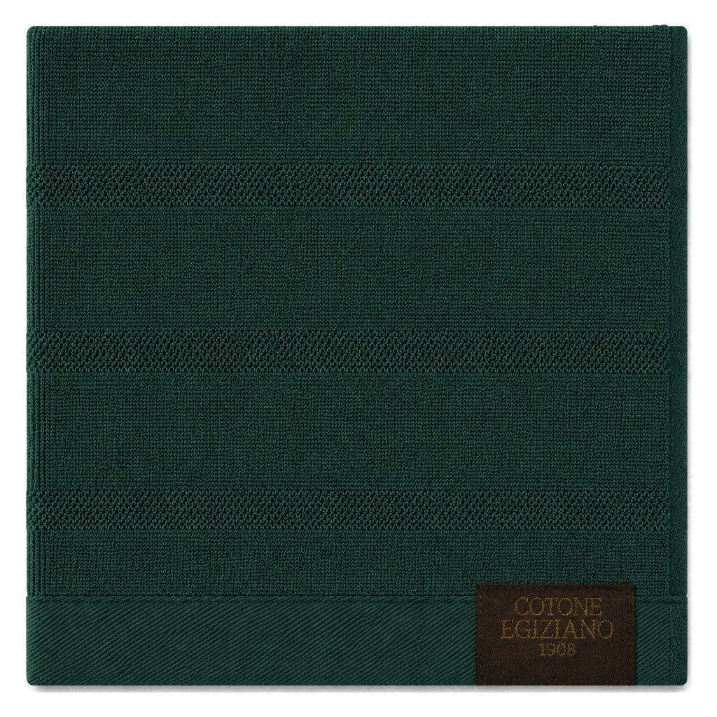 Saleneba, Telo Bagno set di 2 Asciugamano Viso 60x110 cm Asciugamano Ospite 40x60 cm, Verde