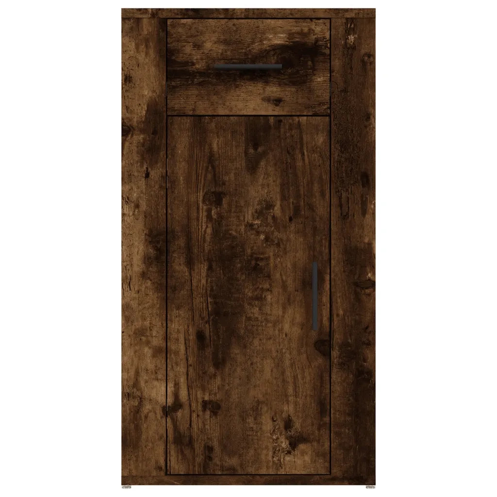 Mobile Scrivania rovere fumo 40x49x75 cm Legno Multistrato 816797