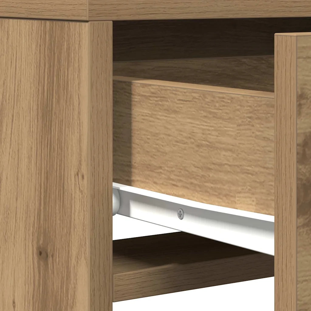 Tavolo da Trucco Marrone 50 x 41 x 140 cm Legno multistrato 865162