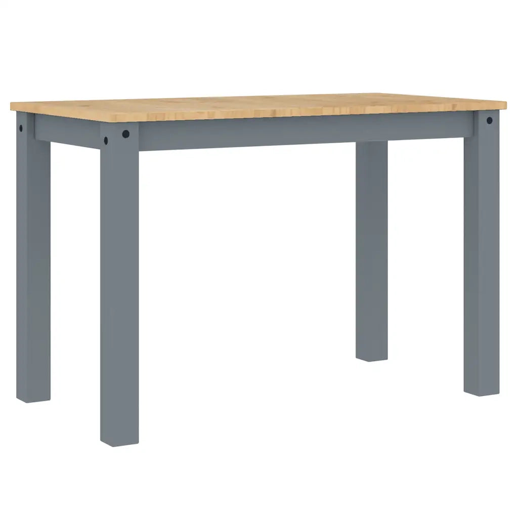 Set da Pranzo 4 pz PANAMA Grigio in Legno Massello di Pino 3345168