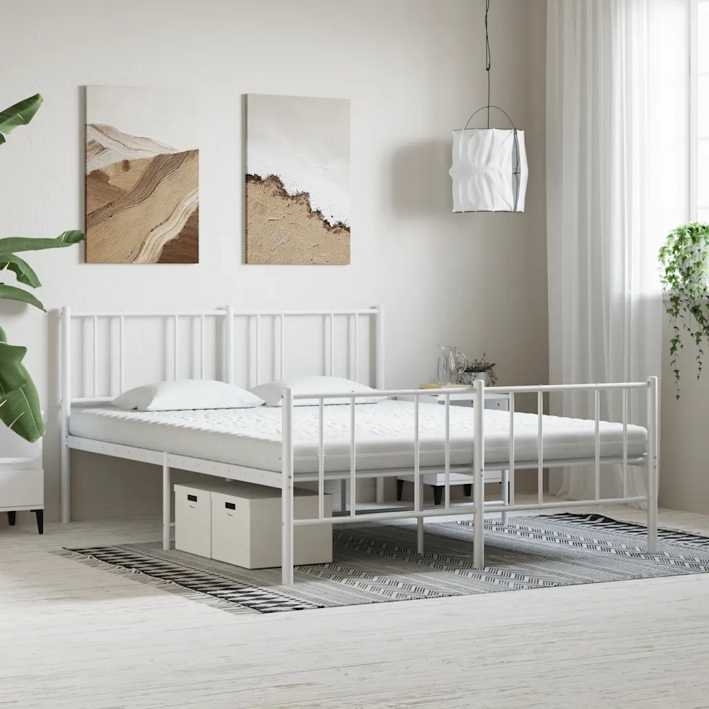 Materasso in Schiuma Bianco 180x220 cm 7 Zone Durezza 20 ILD 4016660
