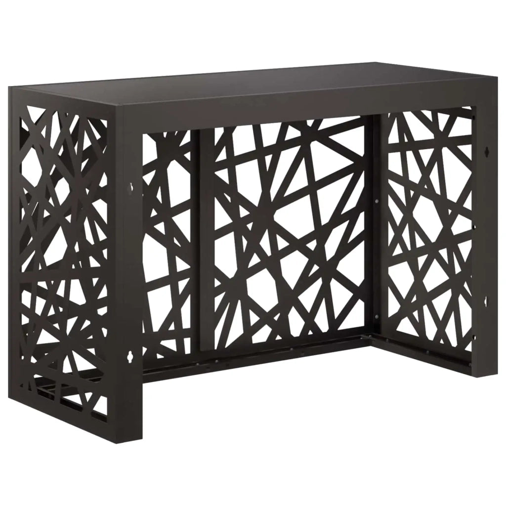 Copertura per condizionatore d'aria Nero 90 x 40 x 60 cm 8014150