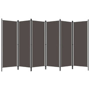 Divisorio Ambienti | Divider per stanze | Paravento a 6 Pannelli Antracite 300x180 cm