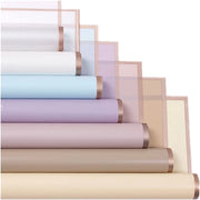 Papiro decorativo per fiori acqua resistente - set di 7 colori - confezione regalo - papiro artigianale - ideale per feste -