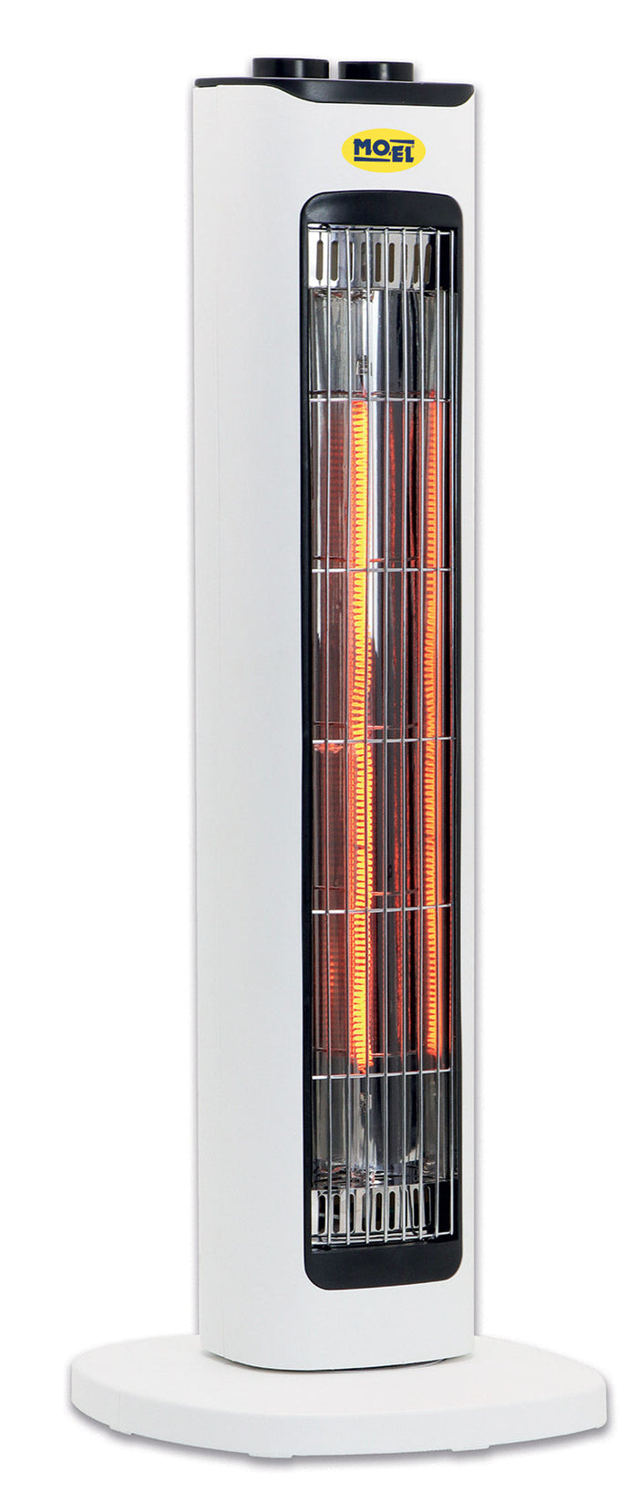 Stufa Elettrica ad Infrarossi 23x23x61,5 cm 800W Moel Maui 840C Bianca