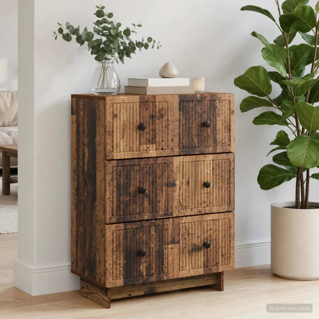 Mobile con Cassetti 66 x 34,5 x 90 cm Legno ingegnerizzato 893923