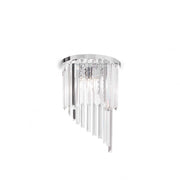 Lampada Da Parete Carlton Ap3 Cromo Ideal-Lux