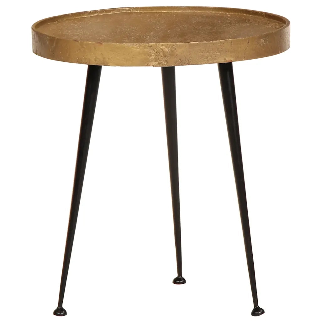 Tavolini da Salotto 3 pz Oro in Legno Multistrato 373640