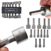 Set di Bussole 5-12 mm Rosfix – 14 Pezzi, Attacco 1/4" | Acciaio Inossidabile, Alta Precisione