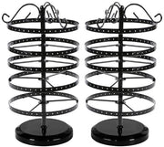 Organizzatore di gioielli con regolazione di altezza - Sieradenrek - Ringenhouder - Custodia per bracciale - Organizzatore di gioielli - Acciaio inossidabile con adesivi antiscivolo - Sieradenstandaard