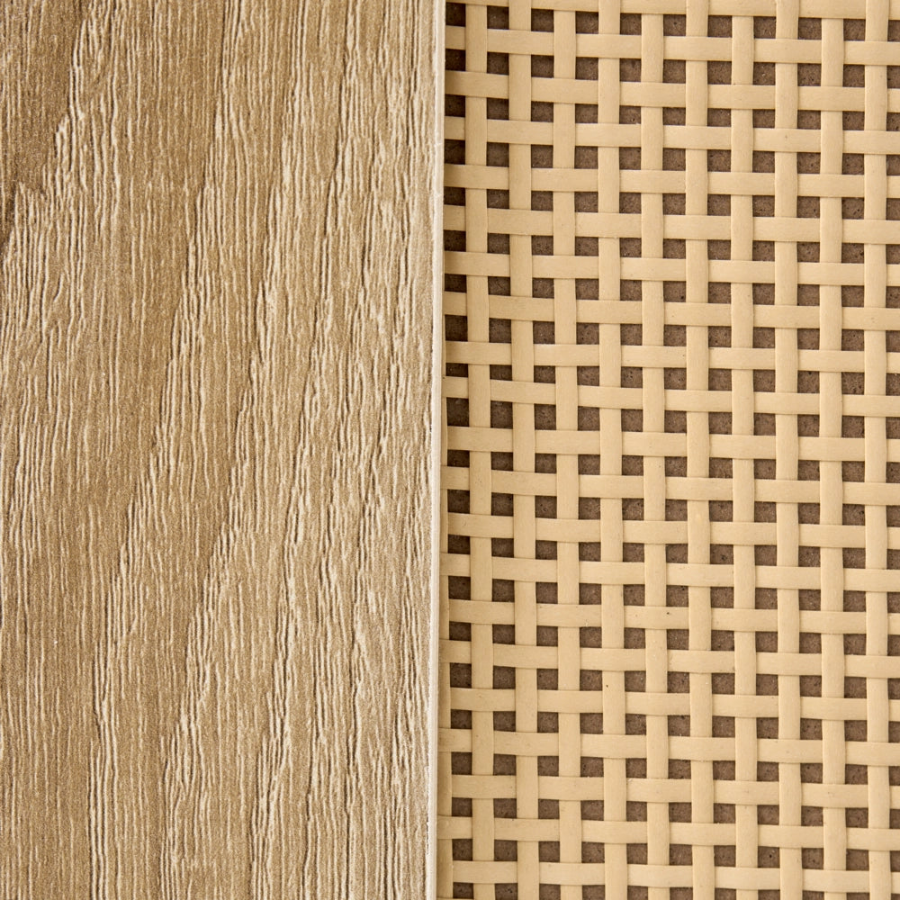 Mobile da ingresso con scarpiera a specchio L 112 cm A 179 cm Armadio Appendiabiti Truciolato Marrone Chiaro