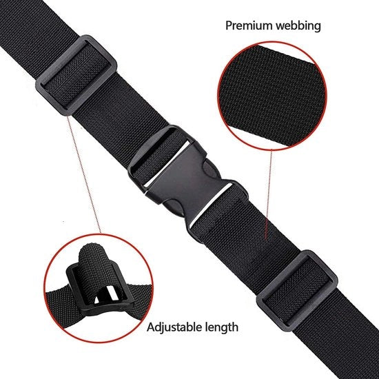 Set di 2 carrelli da golf, accessori, cinture di trasporto, pneumatici, chiusure, fermagli e chiusure veloci, cinture per sacchi a pelo - cinture trasportabili e resistenti, cinture per valigie, cinture per alberi di Natale, per uso di archiviazione