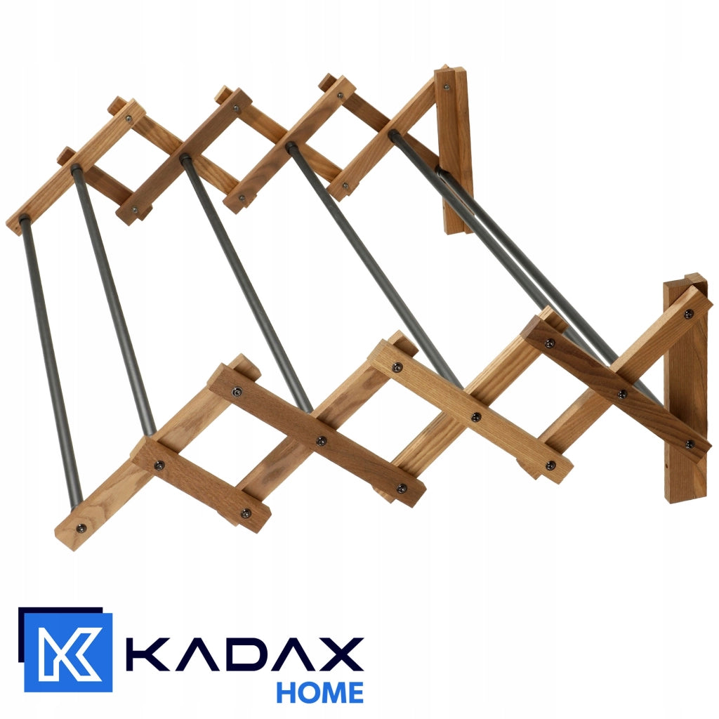 Asciugatrice per bagno KADAX, 85 cm, a parete, a soffietto