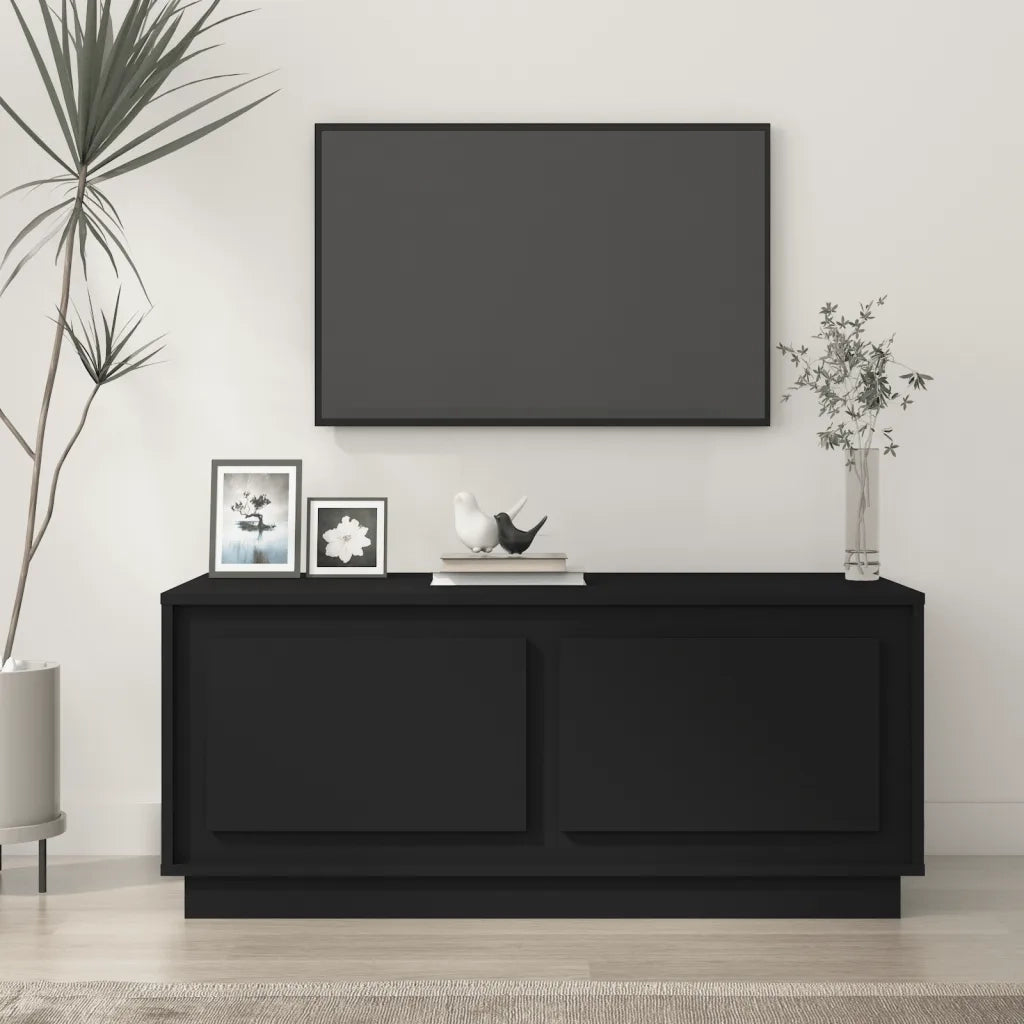Tavolino da Salotto Nero 102x50x44 cm in Legno Multistratocod mxl 129843