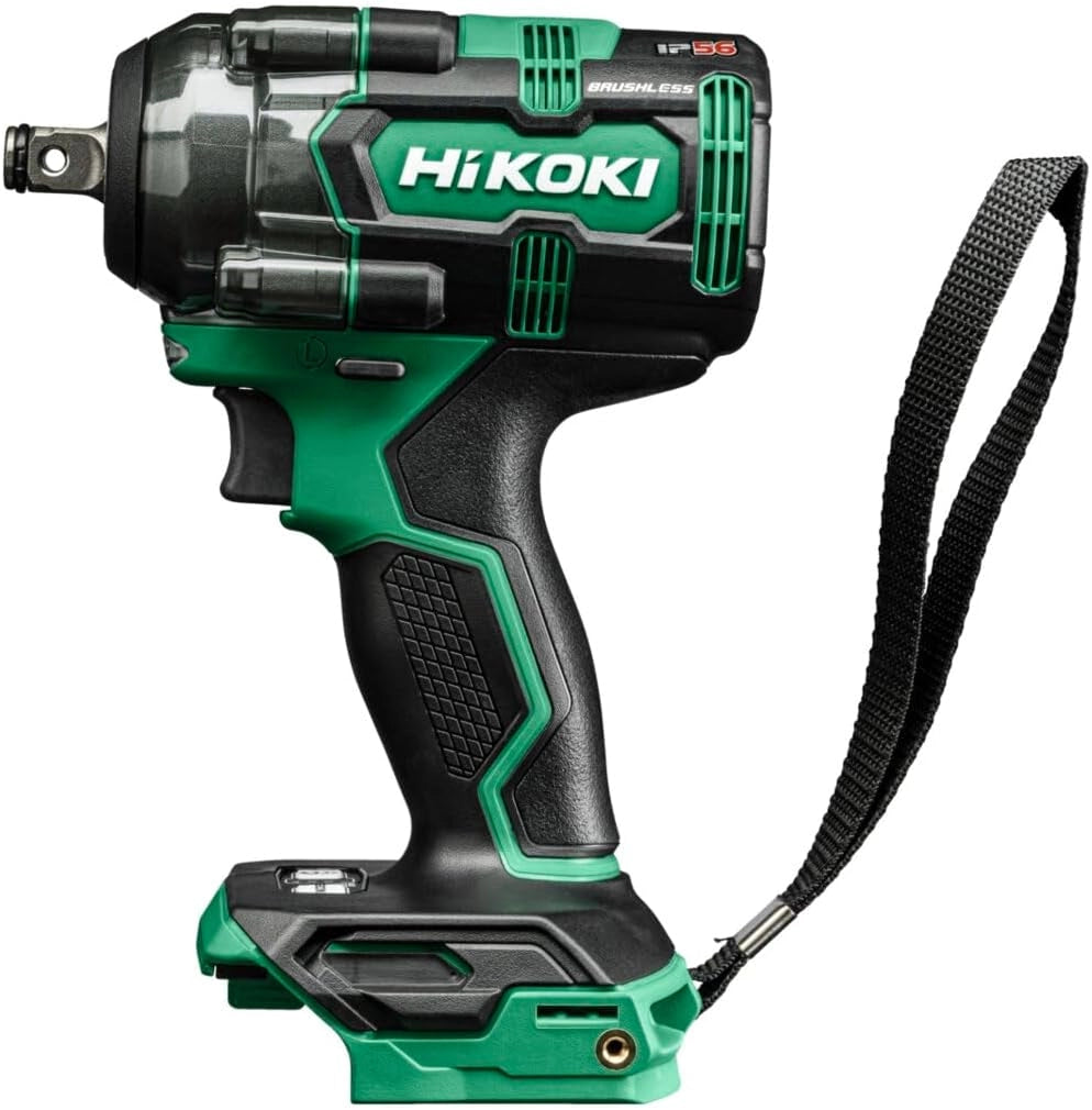 WR18DHW2Z 18V Cordless brushless 1/2 '' Avvitatore a impulsi con 600 Nm dado Busting Torque, solo corpo con custodia