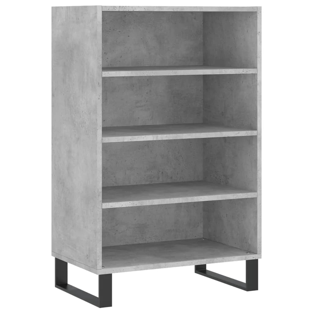 Buffet credenza cassettiera mobiletto mobile contenitore organizer per cucina soggiorno salotto alto 57 x 35 x 90 cm legno ingegnerizzato grigio 02_0034453