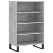 Buffet credenza cassettiera mobiletto mobile contenitore organizer per cucina soggiorno salotto alto 57 x 35 x 90 cm legno ingegnerizzato grigio 02_0034453