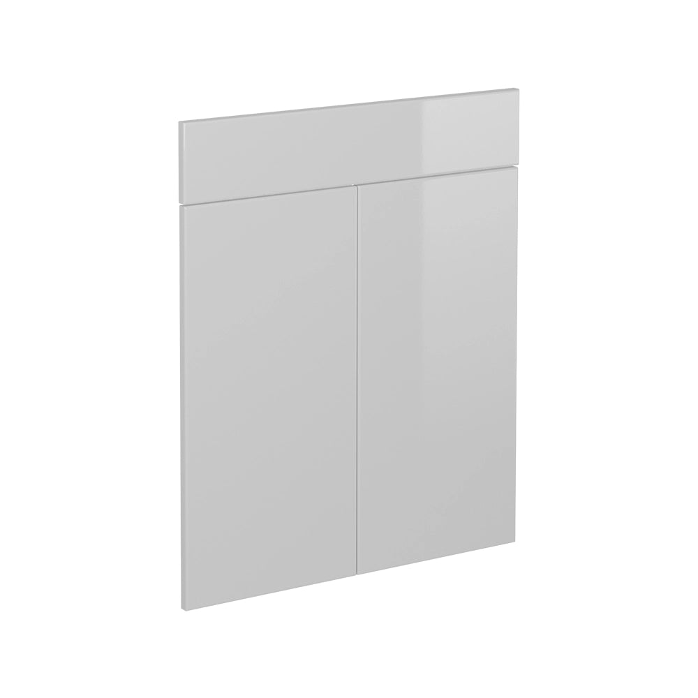 Vicco Frontale cucina Bianco lucido 59.6 x 70.8 cm frontale del mobile per mobile base con cassetti