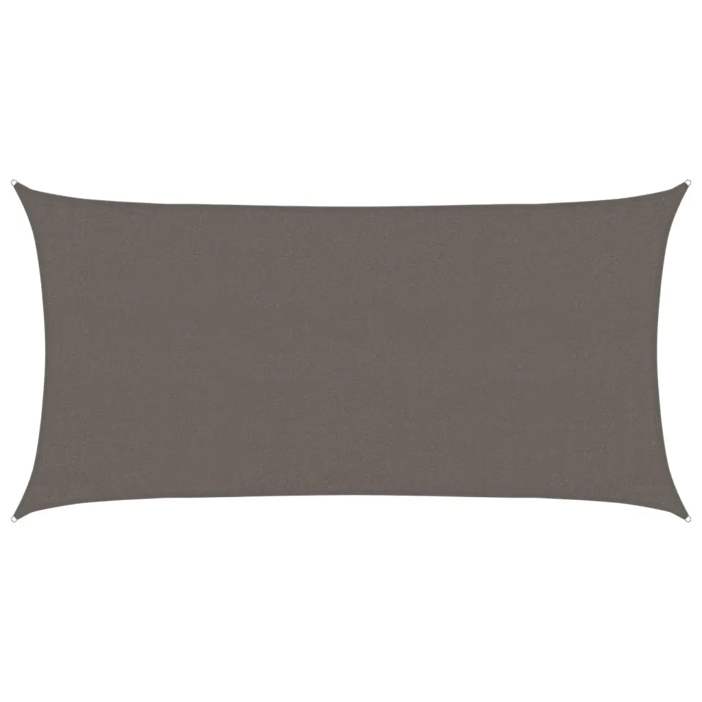 Vela Parasole 160 g/mÂ² Antracite 3x6 m in HDPE