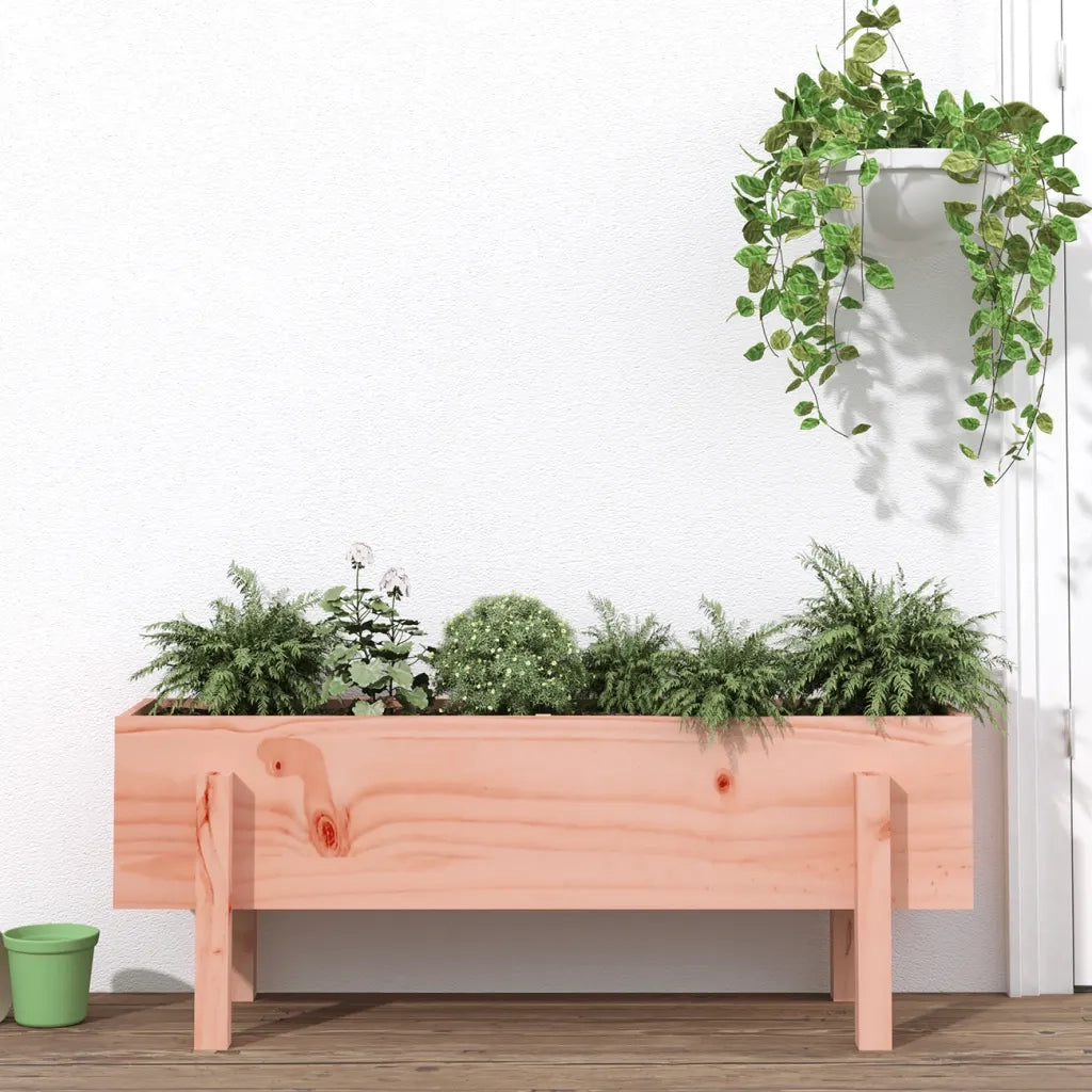 Fioriera Rialzata Giardino 101x30x38 cm Legno Massello Douglascod mxl 104735