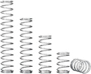 Drukknoop - Acciaio inossidabile - 10 pezzi - 0,7 x 11 x 30 mm