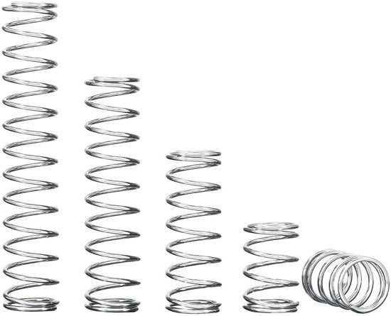 Drukknoop - Acciaio inossidabile - 10 pezzi - 0,7 x 11 x 30 mm