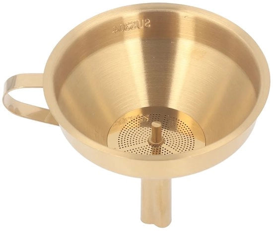 Treccia di acciaio inox 304 - con filtro - colonna per cucina in titanio colorato - filtro rimovibile - treccia per vino utensili per la casa - separatore di olio e acqua in acciaio inox spesso - filtro treccia - attrezzo multifunzionale per la cucina (2)