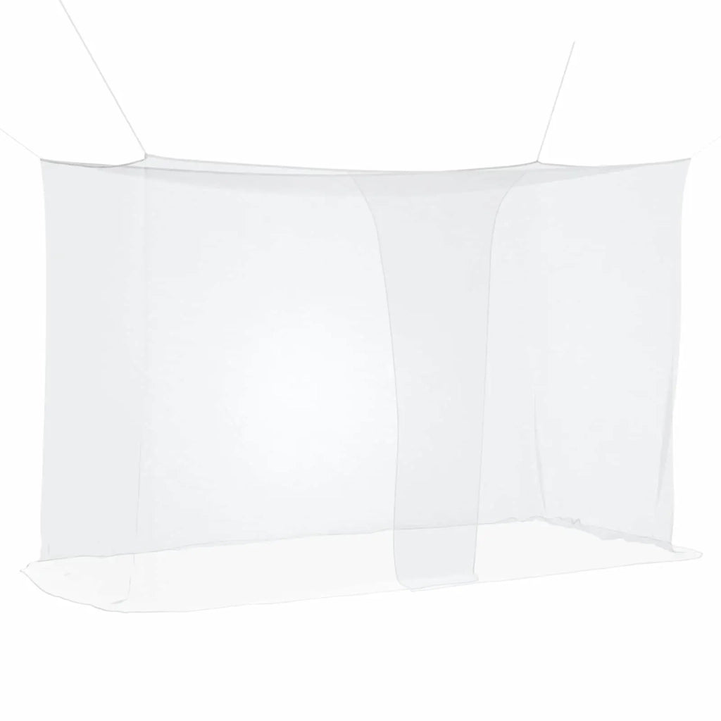 Zanzariera per letto 156 maglia 3 pcs Bianco Poliestere 42033558