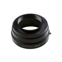 Kipon Adattatore per obiettivo per Fuji OX a Fuji X con attacco a baionetta, con regolazione manuale di apertura e messa a fuoco, pratico accessorio per fotocamera