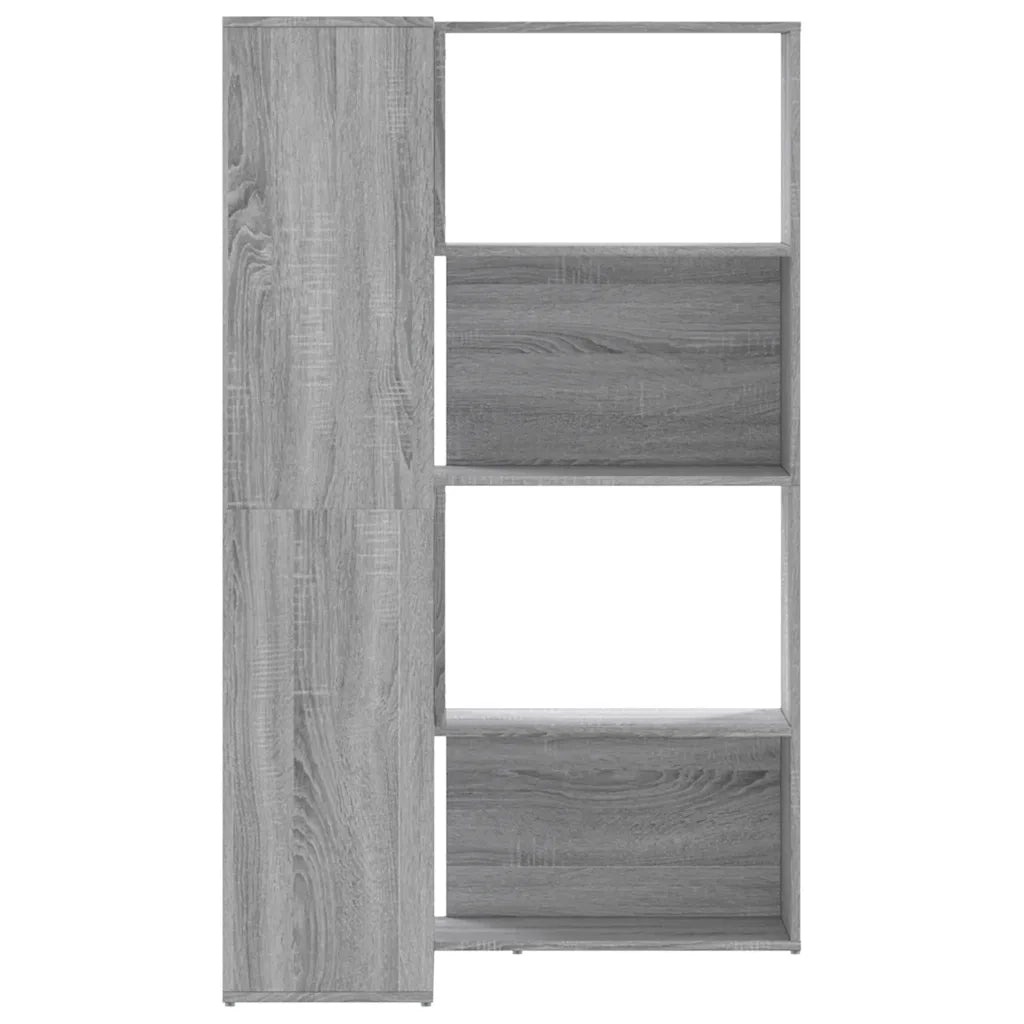 Libreria a 4 Ripiani Grigio Sonoma 85x85x140 cm in Truciolare 3307815