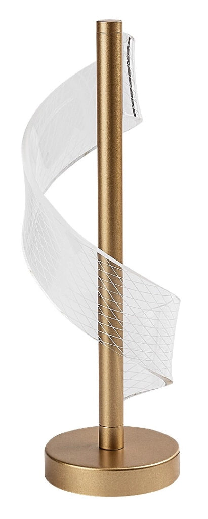 Lampada da tavolo Zofrael LED oro trasparente Rabalux