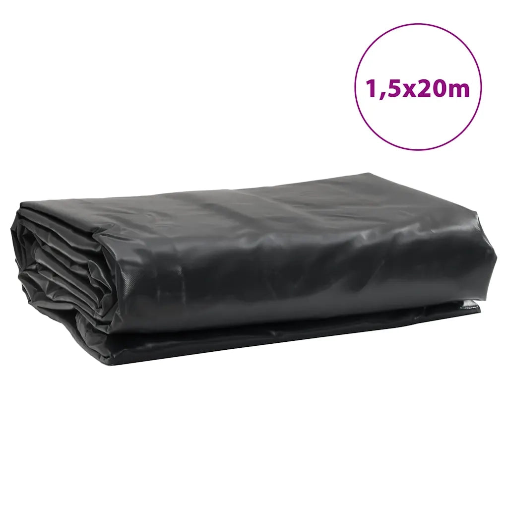 Telone Antracite 1,5x20 m 650 g/mÂ²