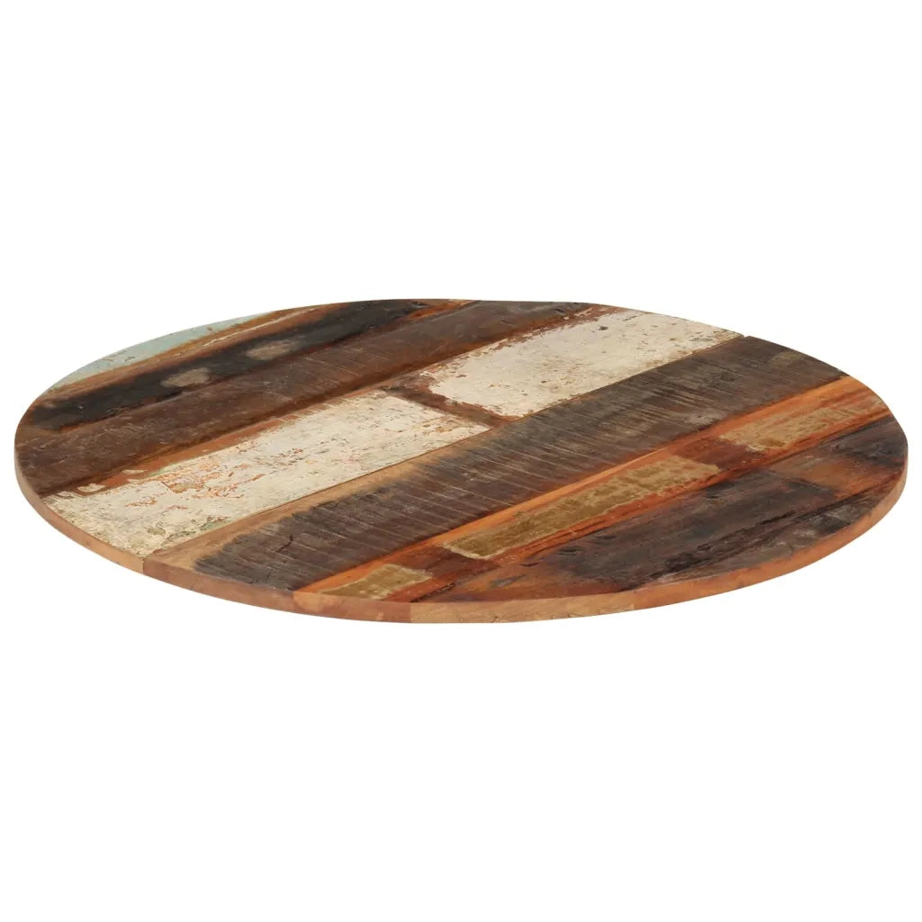 Piano Tavolo Rotondo 70 cm 15-16 mm in Legno di Recupero cod mxl 67400