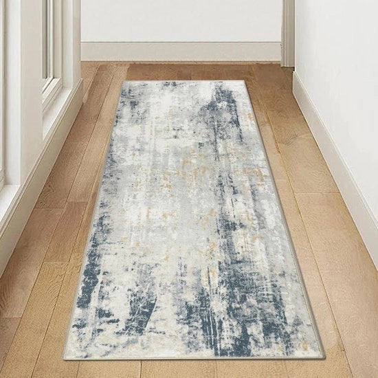 Tapijtloper per angolo cucina anti-slip lavabile 65x180cm per entree cucina, camera da letto e soggiorno